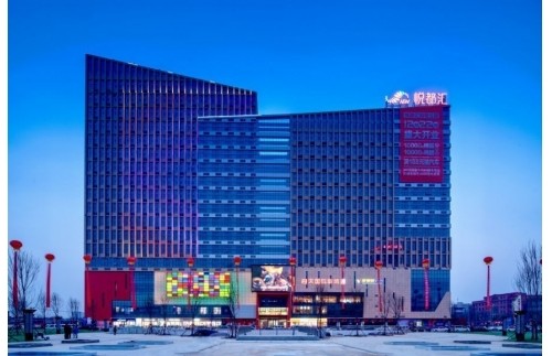 GOJEK：河北任丘悦都汇购物公园120万风量油烟净化器安装案例